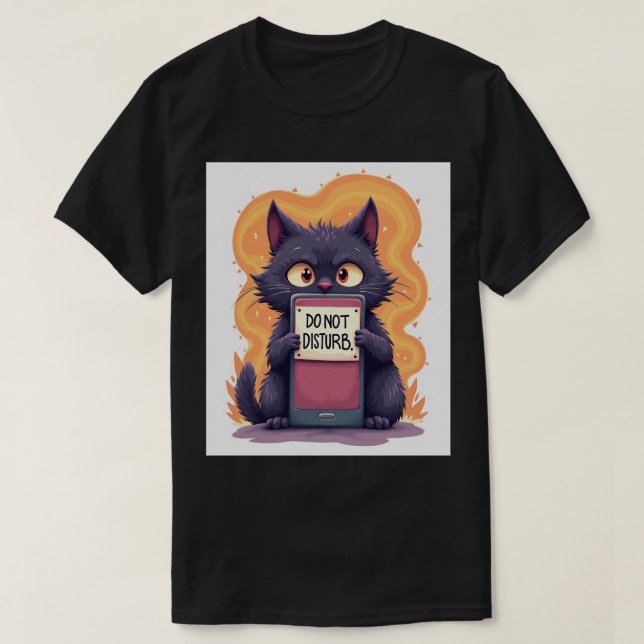 T-shirt Autocollant d'évitement de rafraîchissement du flu (Design devant)