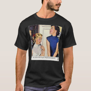 T-shirt Autocollant d'illustration lesbienne vintage