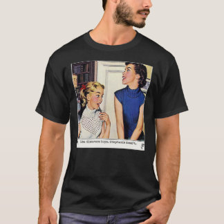 T-shirt Autocollant d'illustration lesbienne vintage