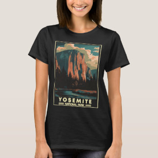 T-shirt Autocollant du parc national de Yosemite
