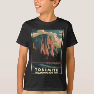 T-shirt Autocollant du Parc National de Yosemite