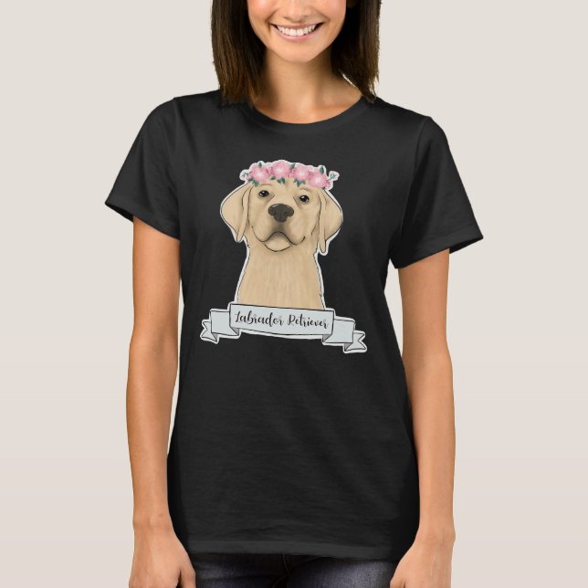 T-shirt Autocollant Labrador Retriever (Devant)