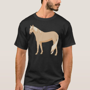 T-shirt Autocollant Palomino Horse