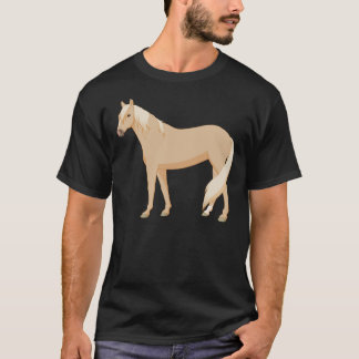 T-shirt Autocollant Palomino Horse