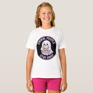 T-shirt Autocollant Restez À L'écart - Introverti Drôle Gh
