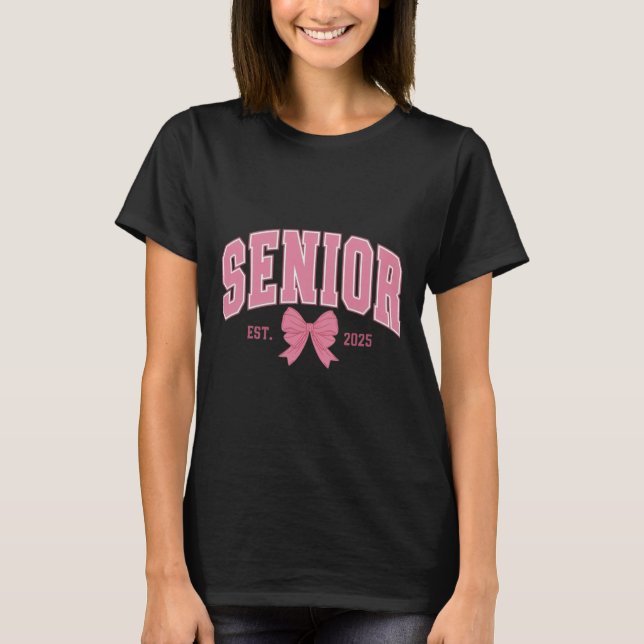 T-shirt Autocollant senior 2025 (Devant)