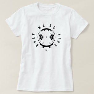 T-shirt Autocollant Weird Kids Rule – devise drôle de biza