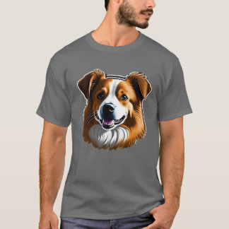 T-shirt autocollants pour chiens pour murs autocollants po