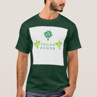 T-shirt autocollants VEGAN POWER
