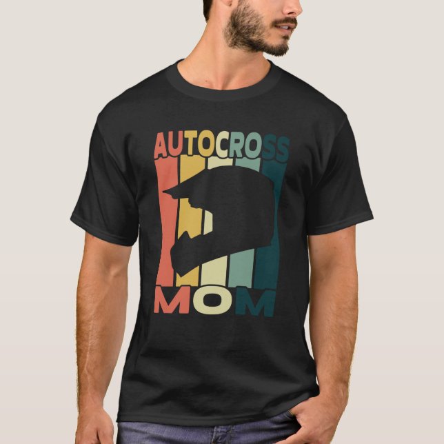 T-shirt Autocross Mom I Cone Racing Autocross (Devant)