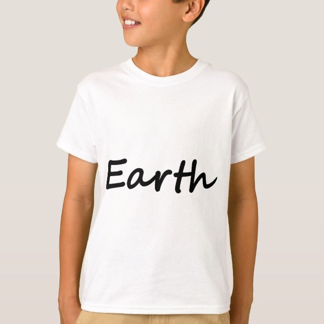 T-shirt Autographe de la Terre (Devant)