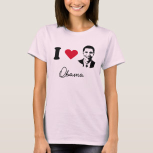 T-SHIRT AUTOGRAPHE D'OBAMA