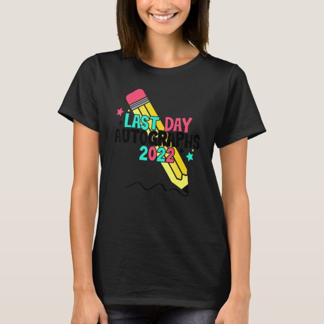 T-shirt Autographes dernier Jour 2022 (Devant)