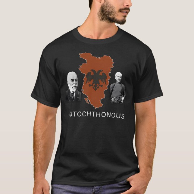 T-shirt Autokton Albanie (Devant)