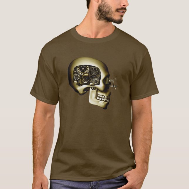 T-shirt Automate #1D de Steampunk (Devant)
