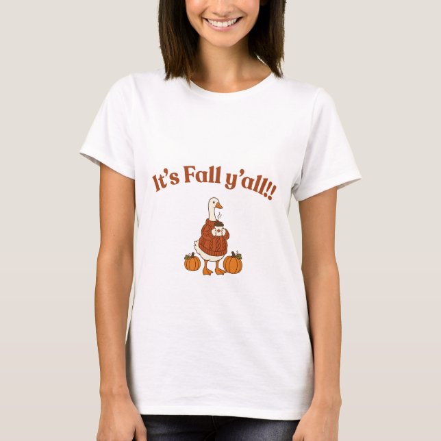 T-shirt Automne  (Devant)