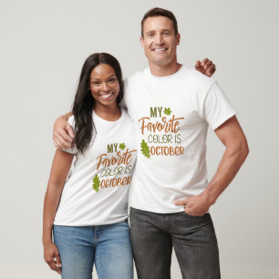 T-shirt Automne