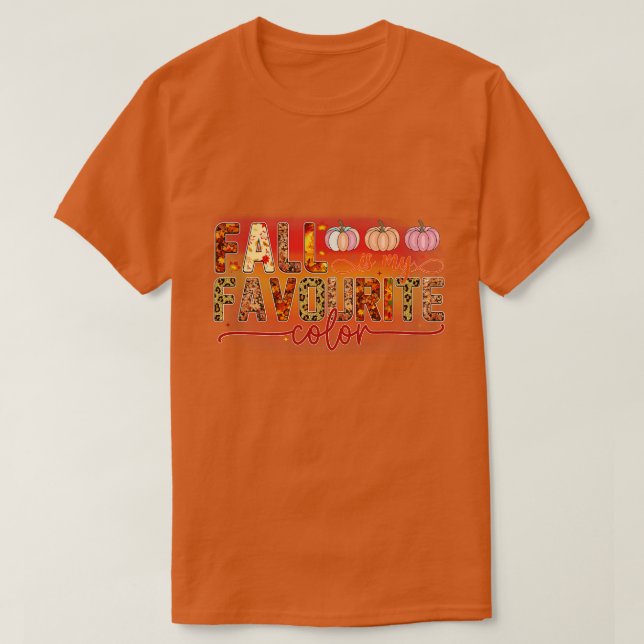 T-shirt Automne 7 (Design devant)
