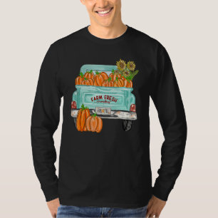 T-shirt Automne à vous tous Camion Grosse citrouille Tourn