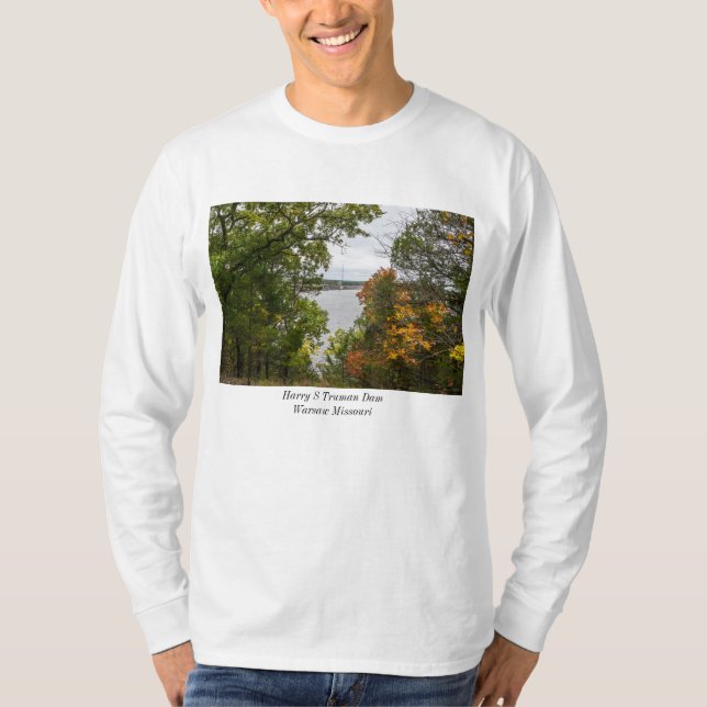 T-shirt Automne Au Barrage De Truman (Devant)