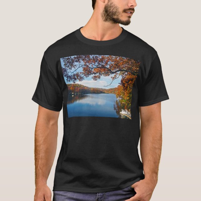 T-shirt Automne au lac Killarney (Devant)