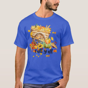 T-shirt Automne Bonne Automne Bonjour Saison Citrouille Ha