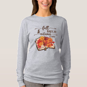 T-shirt Automne Breeze Feuilles d'automne