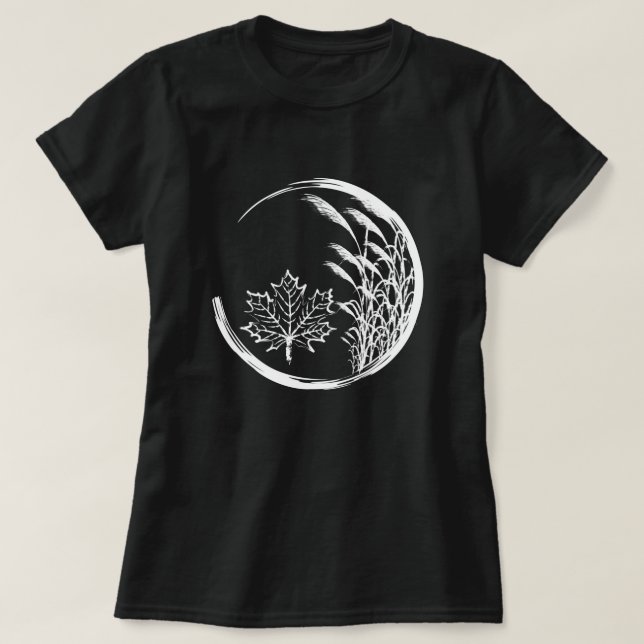T-shirt Automne / Crête d'automne (Design devant)