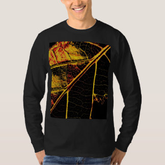 T-shirt automne de la feuille d'art