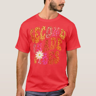 T-shirt Automne DEUXIÈME GRADE VIBES Enseignant Paix Amour