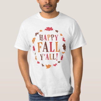 T-shirt Automne heureux vous