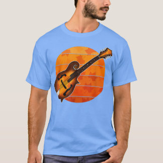 T-shirt Automne Mandoline Mandoliniste Automne Thanksgivin