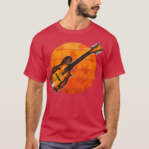 T-shirt Automne Mandoline Mandoliniste Automne Thanksgivin