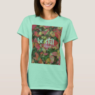 T-shirt Automne Soyez toujours et connaissez la chemise