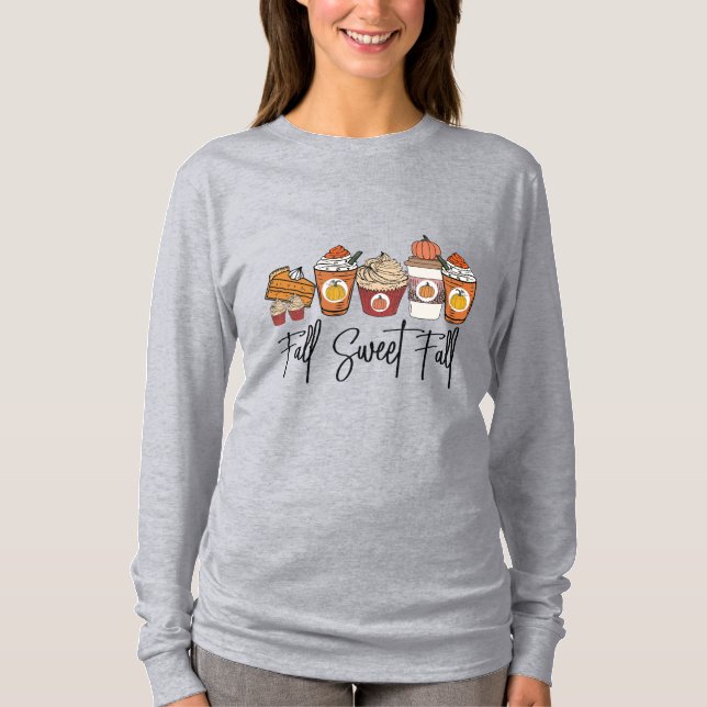 T-shirt Automne Sweet Fall (Devant)