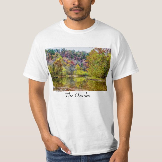 T-Shirt Automne Tranquillité Ozarks (Devant)