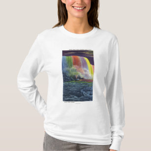 T-shirt Automnes de fer à cheval illuminés la nuit