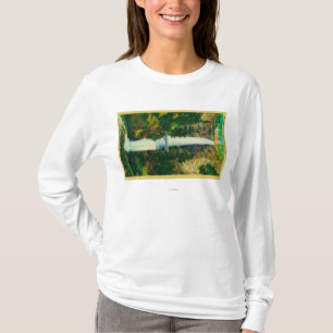 T-shirt Automnes de Multnomah et pont de pied de Benson