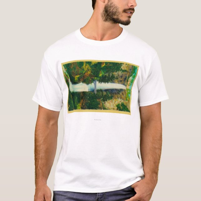 T-shirt Automnes de Multnomah et pont de pied de Benson (Devant)