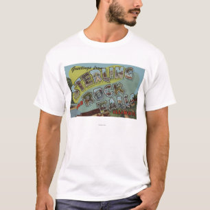 T-shirt Automnes de roche - grandes scènes de lettre