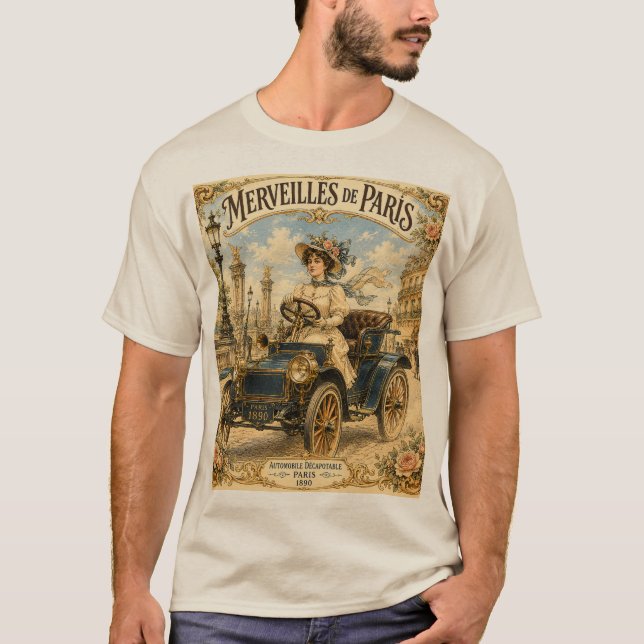 T-SHIRT AUTOMOBILE 1900 (Devant)