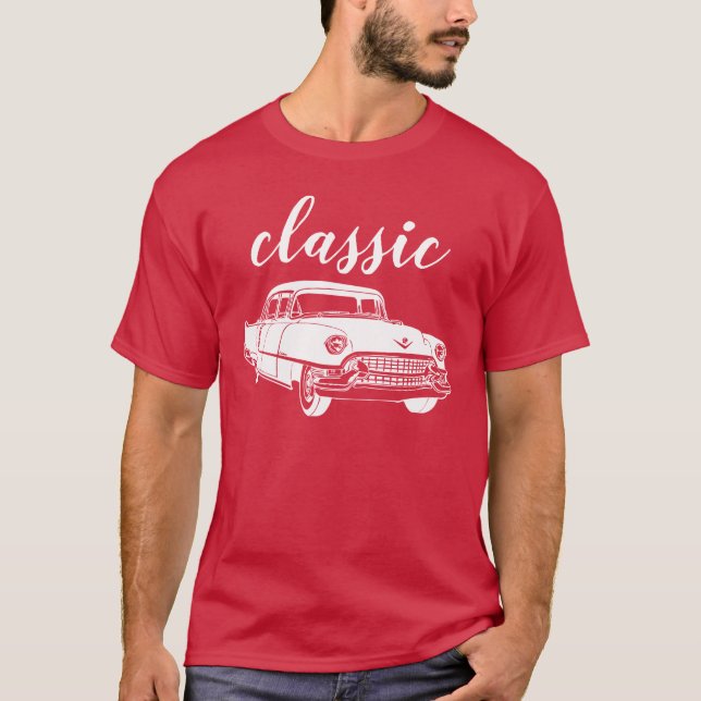 T-shirt Automobile vintage | Voiture classique (Devant)