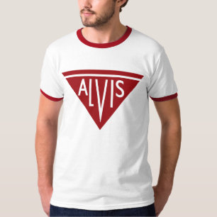 T-shirt Automobiles classiques d'Alvis de remake de logo