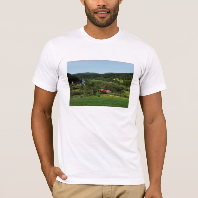 T-shirt Automotrice près de Ederbring hausen (Devant)