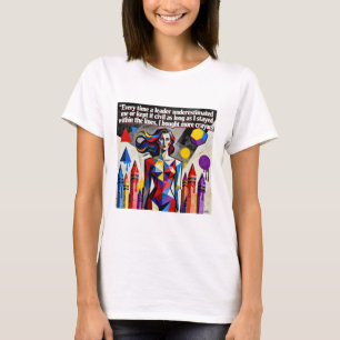 T-shirt Autonomisation du travail Motivation Résilience de