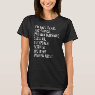 T-shirt Autonomisation féministe Droits des femmes Justice
