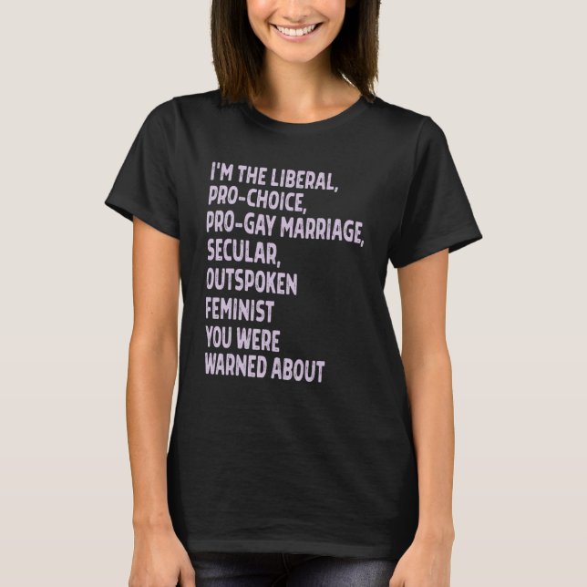 T-shirt Autonomisation féministe Droits des femmes Justice (Devant)