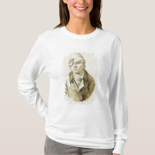 T-shirt Autoportrait avec la correction de casquette et