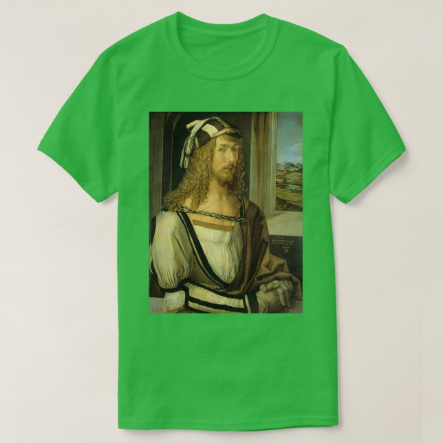 T-shirt Autoportrait d'Albrecht Durer (Design devant)