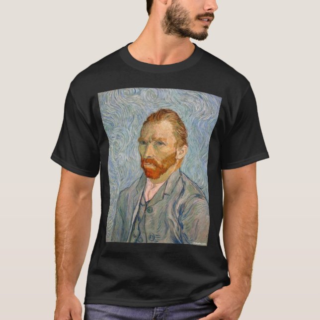 T-shirt autoportrait De de l'autoportrait De Vincent van (Devant)